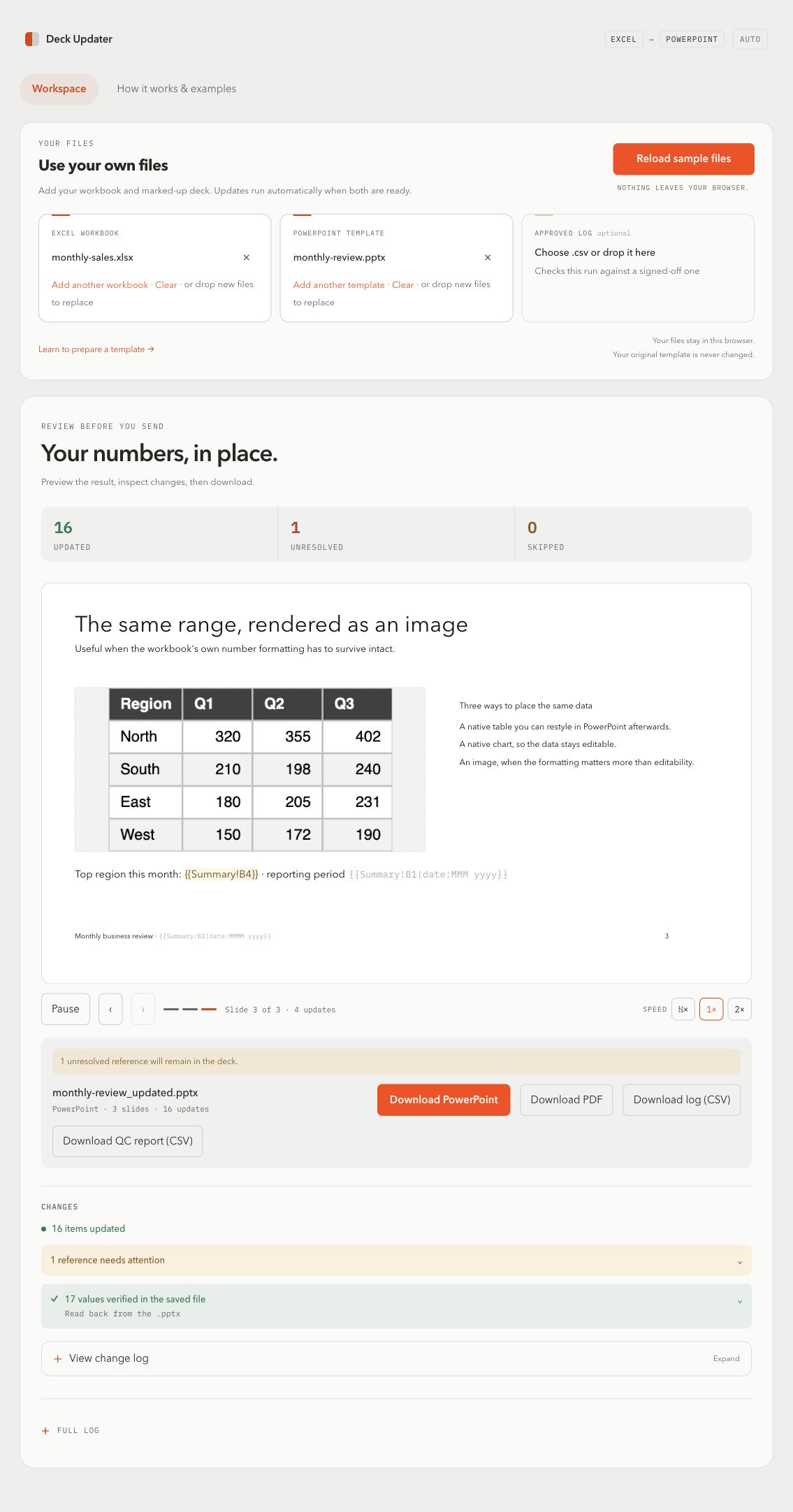 Deck Updater project preview